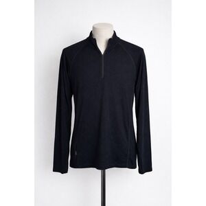 Icebreaker Merino Bodyfit Basics 200 Mens XXL Quarter Zip Base Layer Pullover